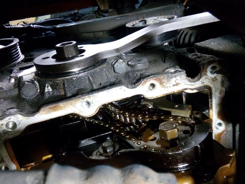 Замена цепи ГРМ БМВ N46, N42