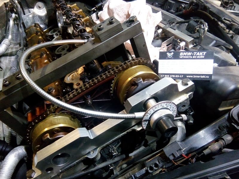 Замена цепи ГРМ БМВ N52